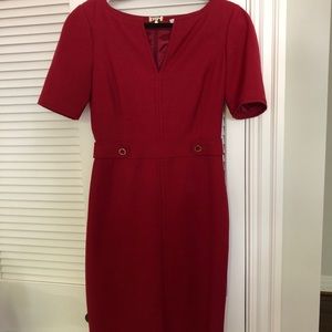 Tory Burch red dress .. perfect for any occasion!!